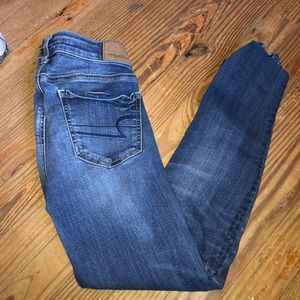 Light wash American Eagle jeans
